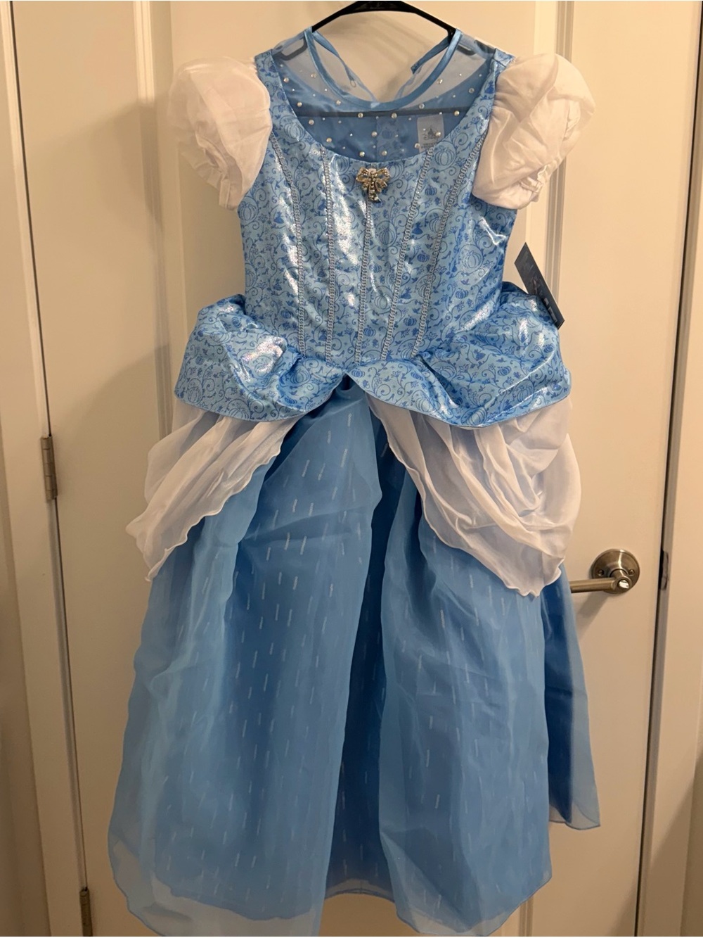 Disney Light Blue Princess Dress with White Accents - Cinderella Inspired